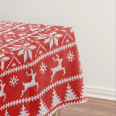 Fair Isle Christmas Tischdecke (Beispiel)