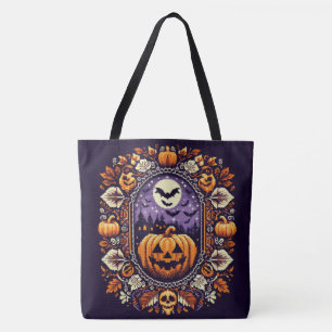 Fair Isle/Colorwork Vintage Halloween/Herbst Tasche