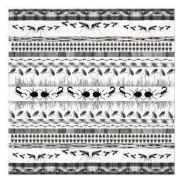 Fair Isle Fiercness tierisches Insekt Fotodruck