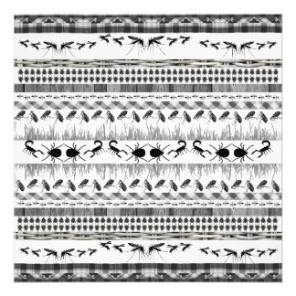 Fair Isle Fiercness tierisches Insekt Fotodruck