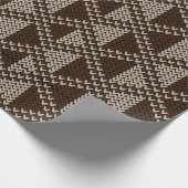 Fair Isle Geschenkpapier (Ecke)