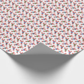 Fair Isle Hummer Geschenkpapier (Ecke)