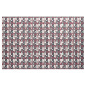 Fair Isle Knitted Patchwork | Rustikaler Rentier ( Stoff (Yard (91,4 cm))