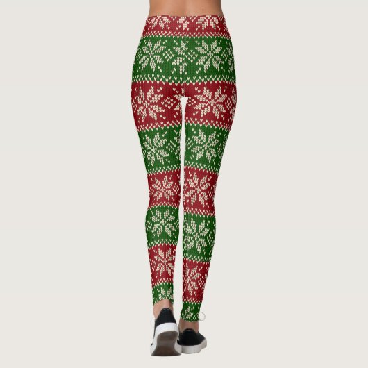 Fair Isle Leggings (Rückseite)