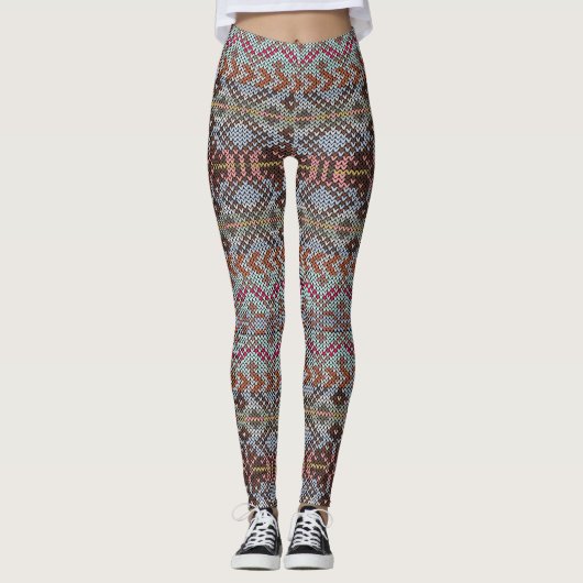 Fair Isle Leggings (Vorderseite)