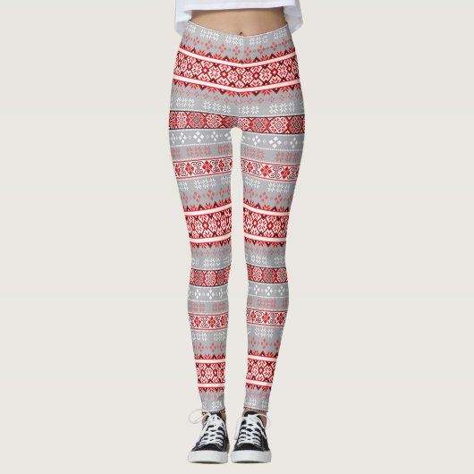 Fair Isle Leggings (Vorderseite)