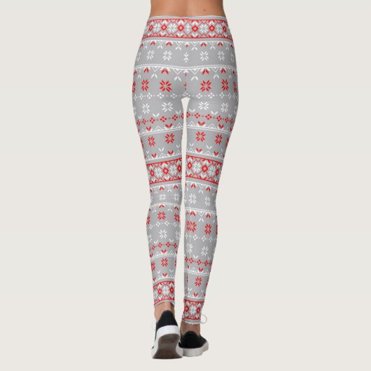 Fair Isle Leggings (Rückseite)