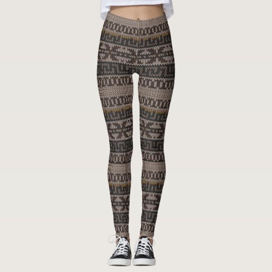 Fair Isle Leggings (Vorderseite)