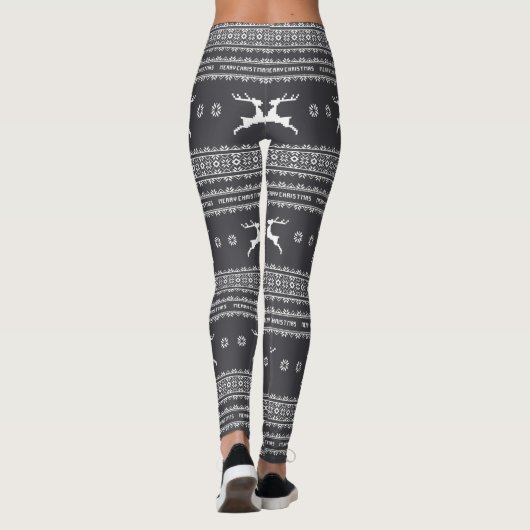 Fair Isle Leggings (Rückseite)