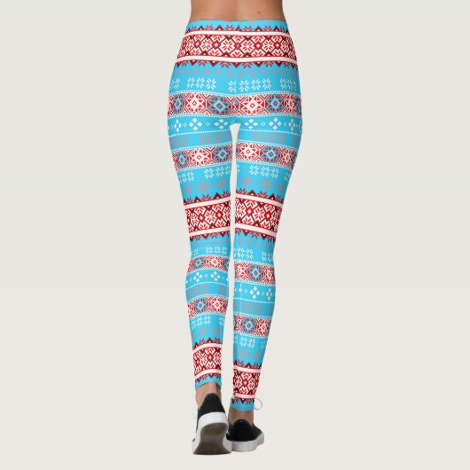 Fair Isle Leggings (Rückseite)