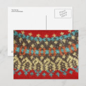Fair Isle Postcard Postkarte (Vorne/Hinten)