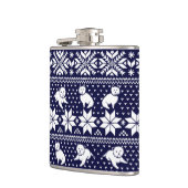 Fair Isle Westies Flask Flachmann (Links)