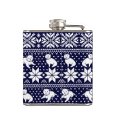 Fair Isle Westies Flask Flachmann (Rückseite)