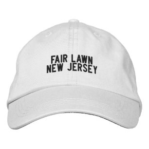 Fair Lawn New Jersey Hat Bestickte Baseballkappe