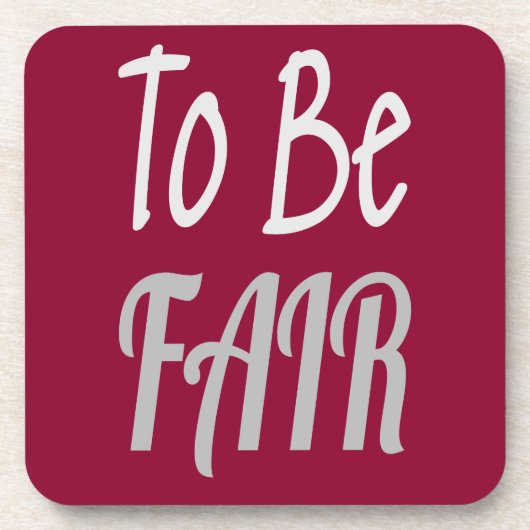 Fair LetterKenny Getränkeuntersetzer (Vorderseite)