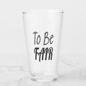 Fair LetterKenny Glas (Vorderseite)