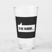 fair letterkenny Glass Cup Glas (Vorderseite)