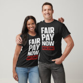 Fair Pay jetzt Schriftsteller Gilde on Strike Anti T-Shirt (Unisex)