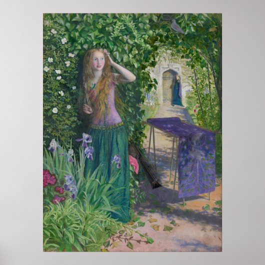 Fair Rosamund, Arthur Hughes Poster (Vorne)