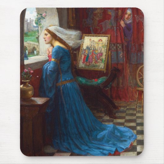 Fair Rosamund c. 1916 von John William Waterhouse Mousepad (Vorne)