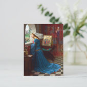 Fair Rosamund c. 1916 von John William Waterhouse Postkarte (Stehend Vorderseite)