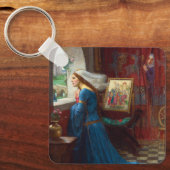 Fair Rosamund c. 1916 von John William Waterhouse Schlüsselanhänger (Vorderseite)