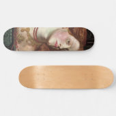 Fair Rosamund (Elegant & schöne Rotkopffrau) Skateboard (Horizontal)