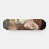 Fair Rosamund (Elegant & schöne Rotkopffrau) Skateboard (Horizontal)