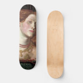 Fair Rosamund (Elegant & schöne Rotkopffrau) Skateboard (Vorderseite)