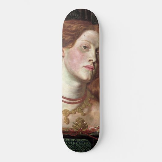 Fair Rosamund (Elegant & schöne Rotkopffrau) Skateboard (Vorderseite)