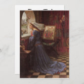 Fair Rosamund Fine Art Einladung (Vorne/Hinten)