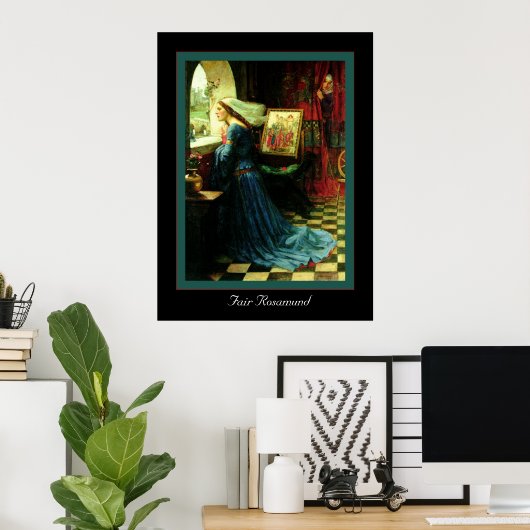 Fair Rosamund Poster (Heimbüro)