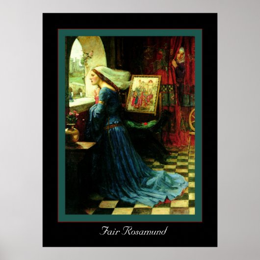 Fair Rosamund Poster (Vorne)