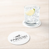 Fairacres Runder Pappuntersetzer (Vor Ort)