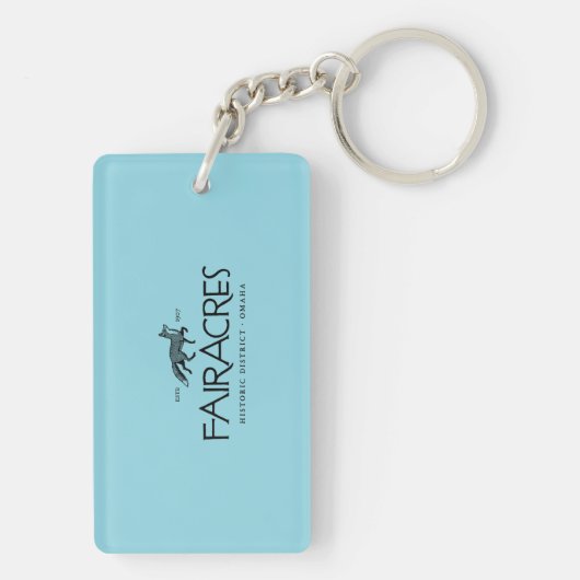 Fairacres Schlüsselanhänger (Rückseite)