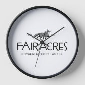 Fairacres Wall Clock Uhr (Vorderseite)