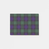 Fairbairn Clan karierter schottischer Kilt Tartan Post-it Klebezettel (Vorderseite)
