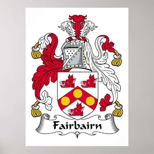 Fairbairn Familienwappen Poster (Vorne)
