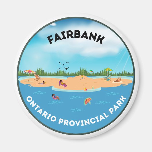 Fairbank Ontario Provincial Park Magnet (Vorne)