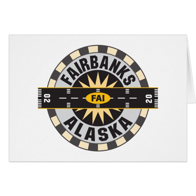 Fairbanks, AK FAI Flughafen (Vorderseite (Horizontal))