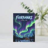 Fairbanks Alaska Ansichtskarte Postkarte (Stehend Vorderseite)