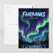 Fairbanks Alaska Ansichtskarte Postkarte (Vorne/Hinten)