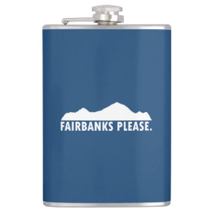 Fairbanks Alaska Bitte Flachmann