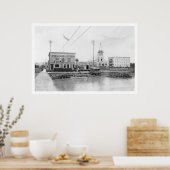 Fairbanks Alaska Citizen 1910 Poster (Küche)