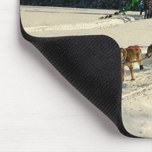 Fairbanks, Alaska Collage Mousepad (Ecke)