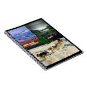 Fairbanks, Alaska Collage Notizblock (Rechte Seite)