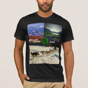 Fairbanks, Alaska Collage T-Shirt