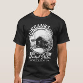FAIRBANKS ALASKA - HOLZHAUS T-Shirt (Vorderseite)