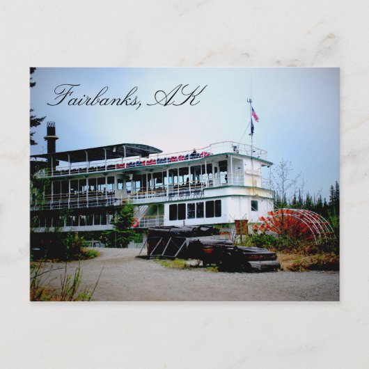 Fairbanks Alaska Postcard Postkarte (Vorderseite)
