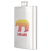 Fairbanks Alaska Rainbow Bear Flachmann (Links)